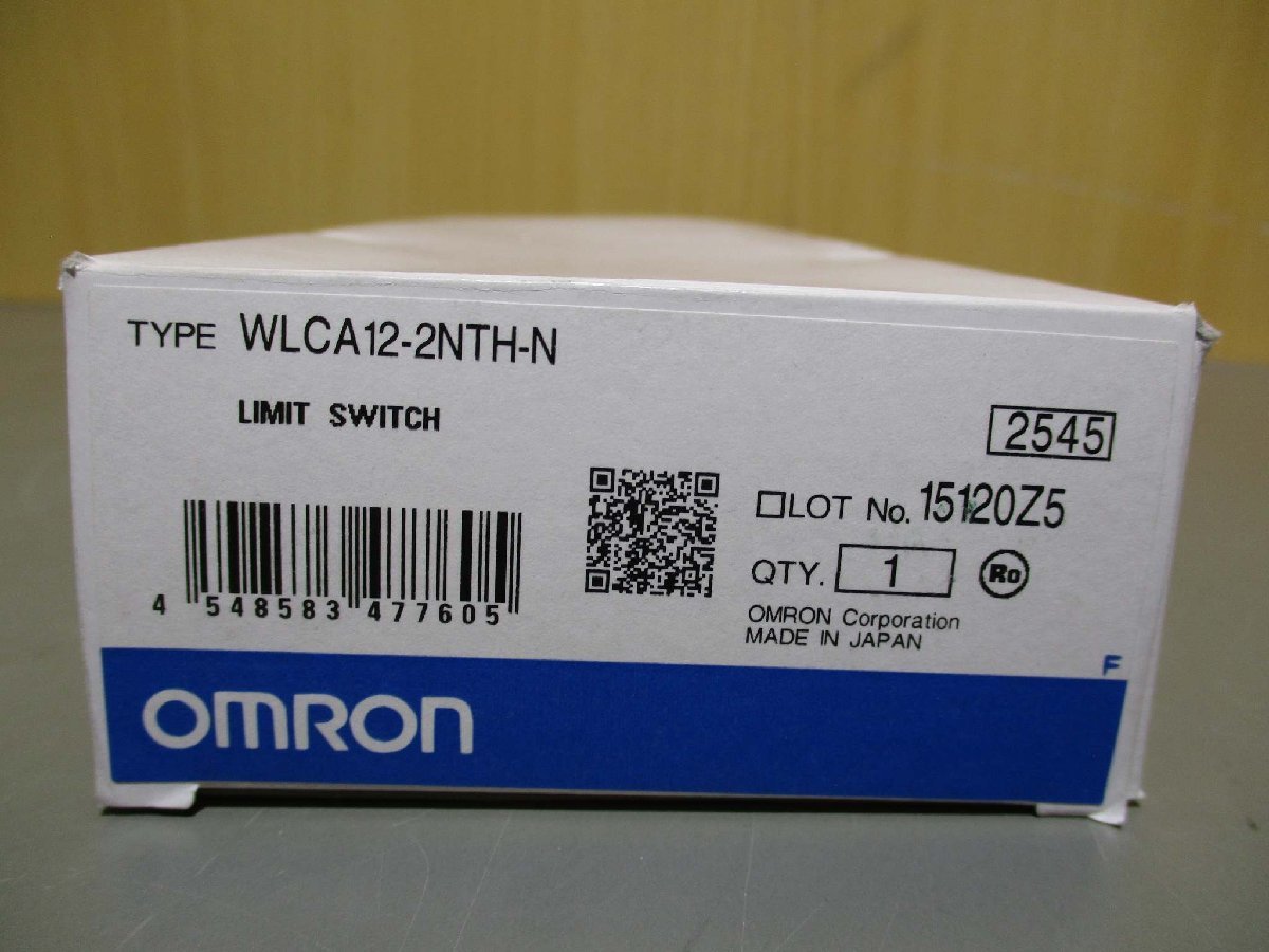 新古 OMRON LIMIT SWITCH WLCA12-2NTH-N(R50628FDD027)_画像2