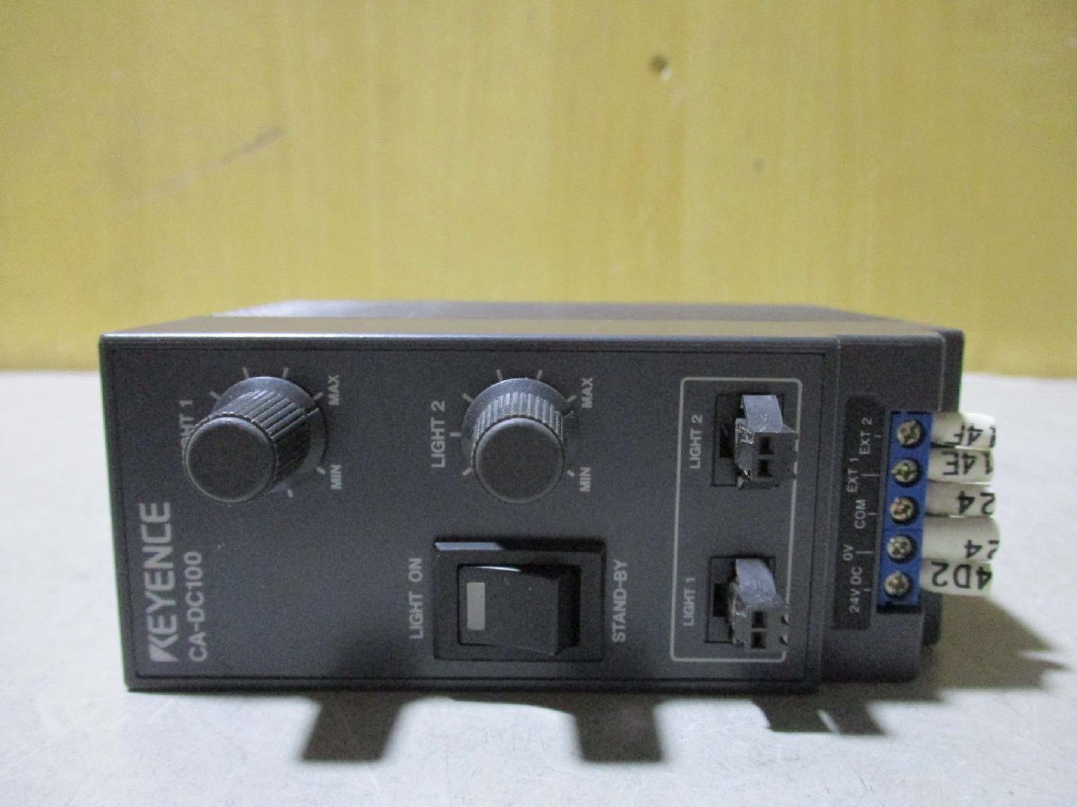 中古 KEYENCE CA-DC100 デジタル画像センサ ＜2個＞(R50630ANB054)_画像2