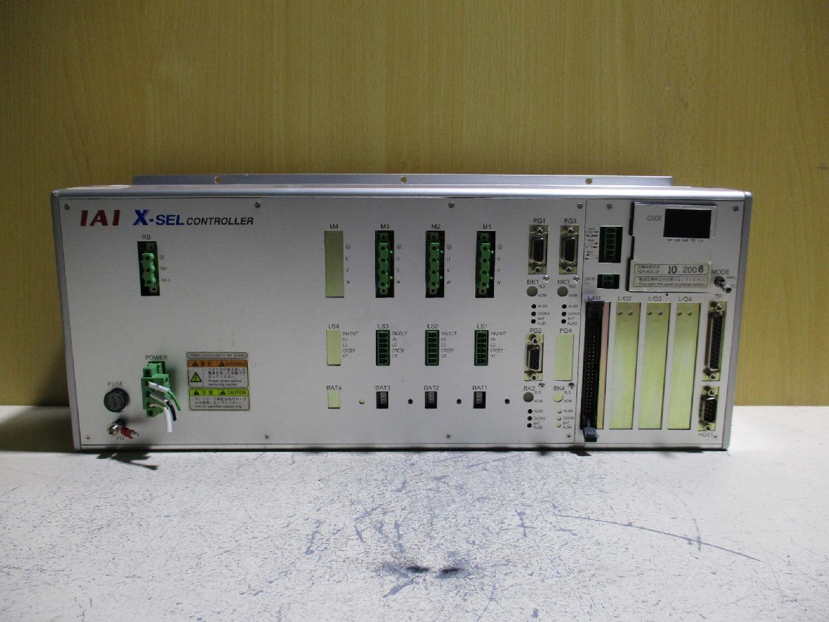 中古 IAI コントローラー XSEL-K-3-200ICLM-200IS-200ICL-N1-EEE-2-2(R50622DHA004)