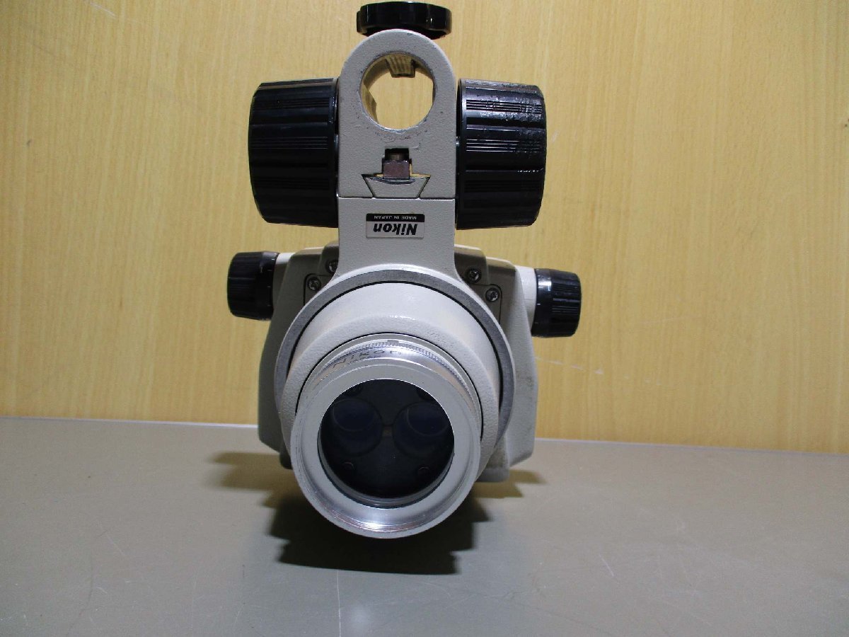 中古 NIKON 205897 SMZ-1 ズーム 式双眼実体顕微鏡 20x/12(R50627AWB008)_画像9
