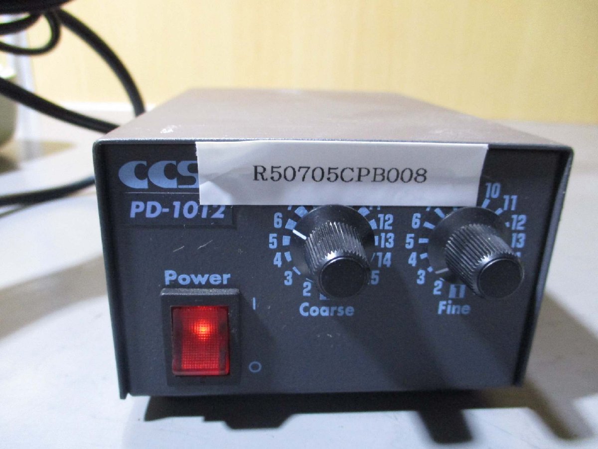 中古 CCS PD-1012 Light Power Supply/ILA-2000 通電OK(R50705CPB008)_画像1