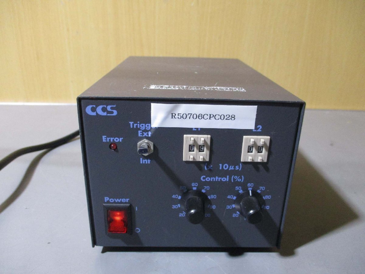 中古 CCS ストロボ電源 PTU2-3024 48V 27W ＜通電OK＞(R50706CPC028)