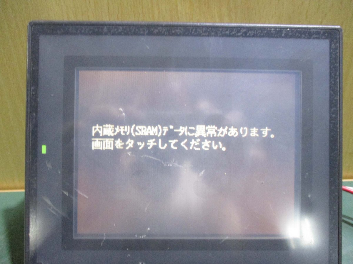 中古 KEYENCE TOUCH PANEL DISPLAY VT3-Q5S 通電OK(R50624FRD076 中古 KEYENCE TOUCH PANEL DISPLAY VT3-Q5S 通電OK(R50624FRD076