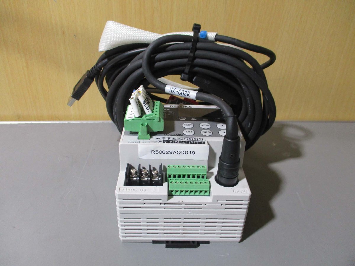中古 KEYENCE NX-50CL SR-700 ネットワークコントローラ 中古 KEYENCE NX-50CL SR-700 ネットワークコントローラ