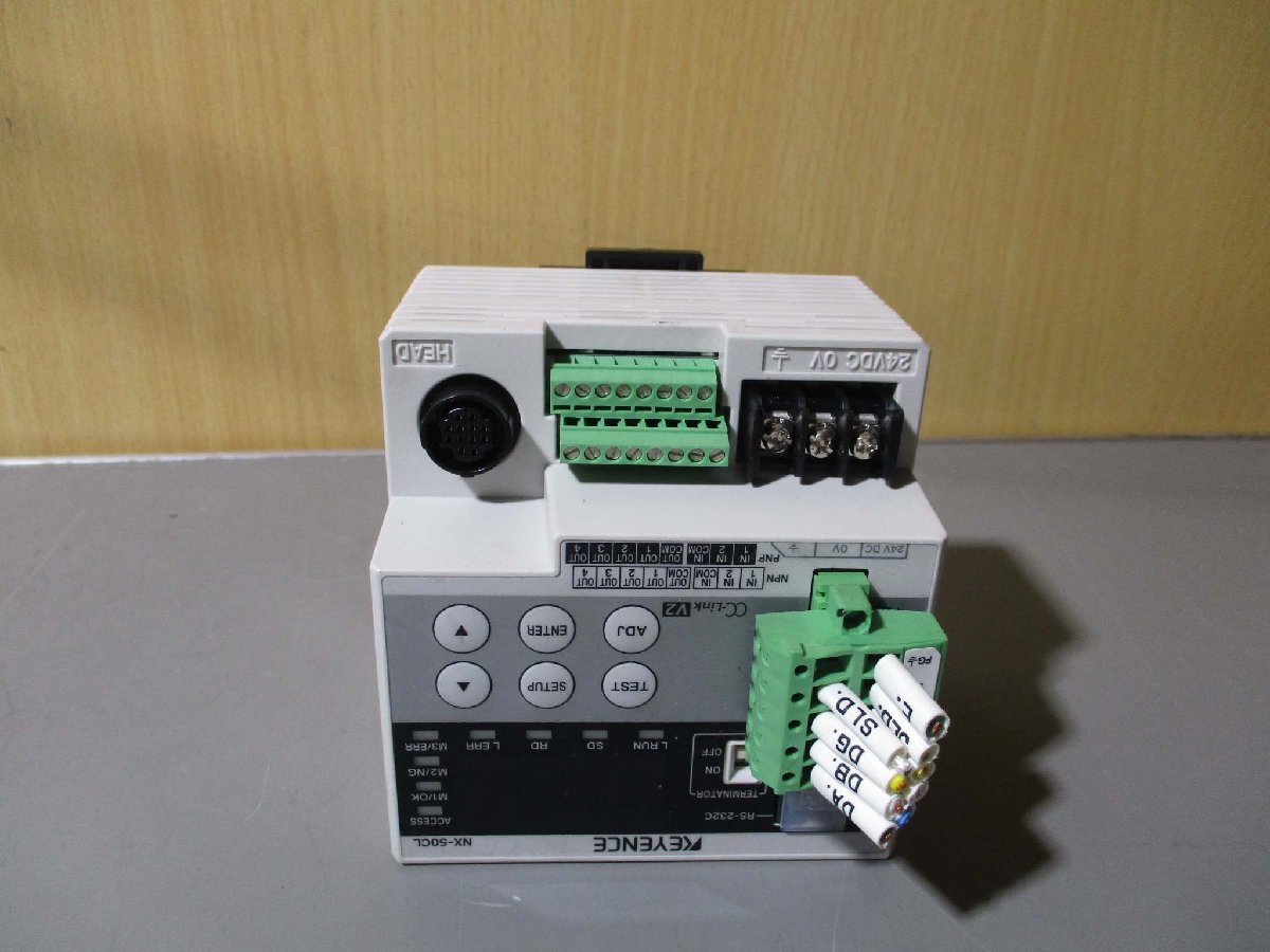 中古 KEYENCE NX-50CL SR-700 ネットワークコントローラ 中古 KEYENCE NX-50CL SR-700 ネットワークコントローラ