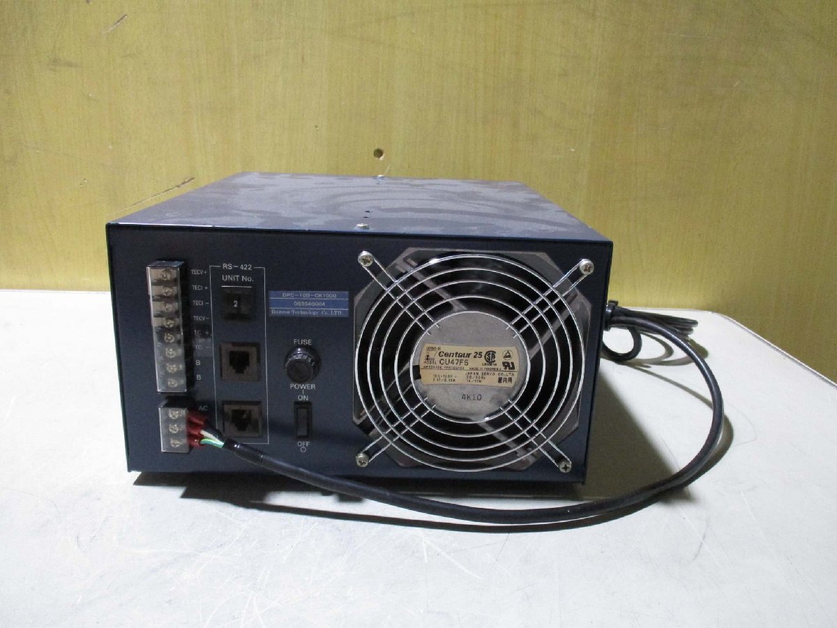 中古 Daitron DPC-100-CK1000 ペルチェコントローラー DPC100シリーズ 通電OK(R50705HCB013)_画像3