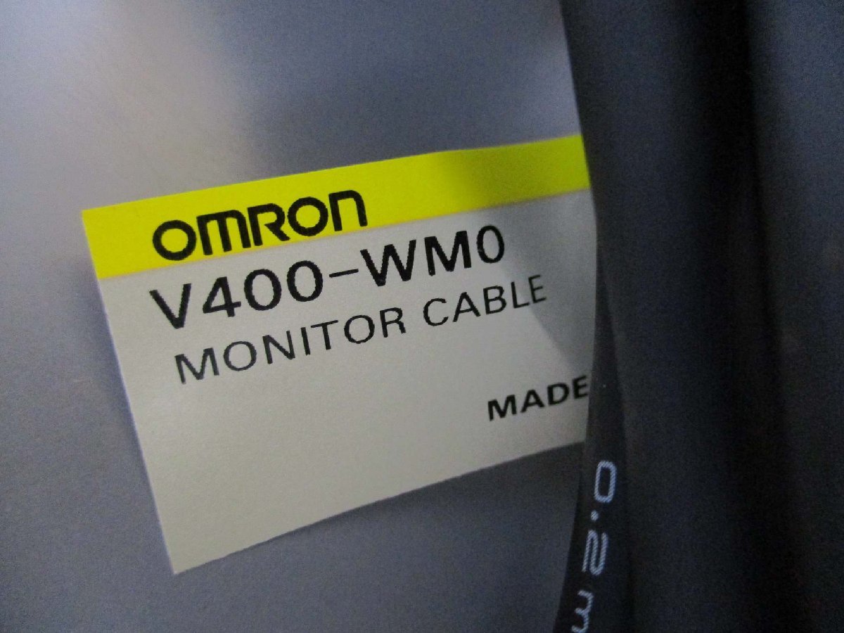 中古 OMRON 2D CODE READER V400-F050 固定型2次元コードリーダ/MORITEX MEBL-CB25/V400-W24/V400-WM0/50MM 1:1.8(R50710ARF006)_画像8