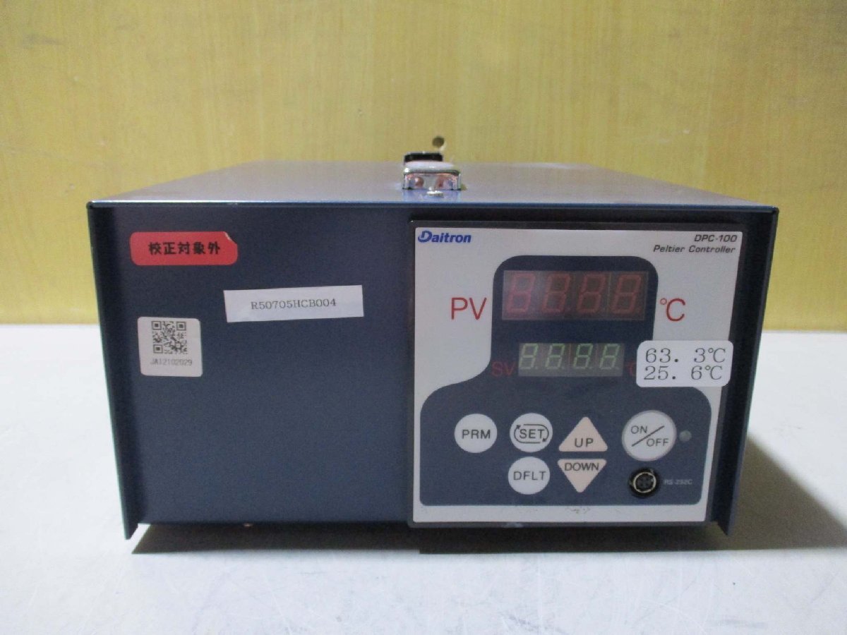 中古 Daitron DPC-100-CK1000 ペルチェコントローラー DPC100シリーズ(R50705HCB004)_画像1
