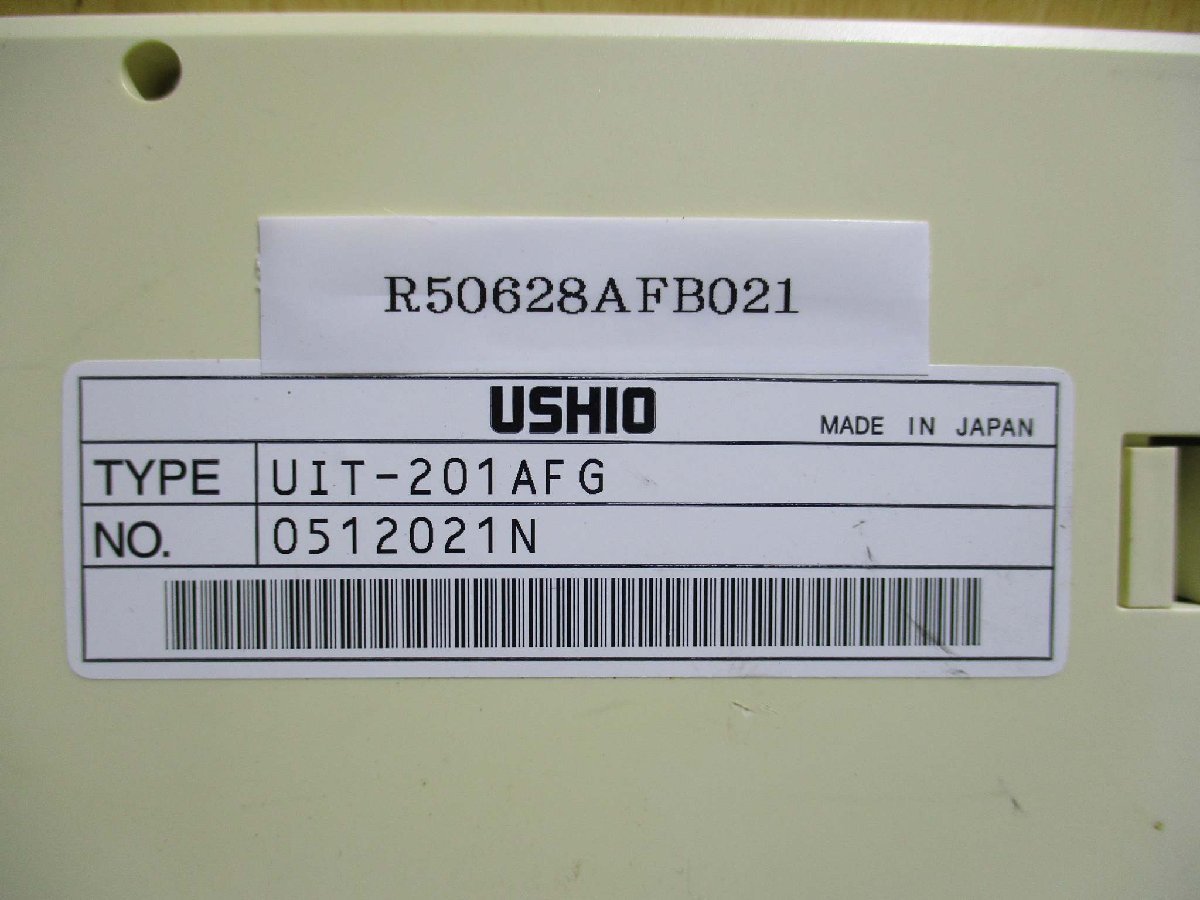 中古 USHIO UNIMETER UIT-201AFG 紫外線照度計(R50628AFB021) 中古 USHIO UNIMETER UIT-201AFG 紫外線照度計(R50628AFB021)