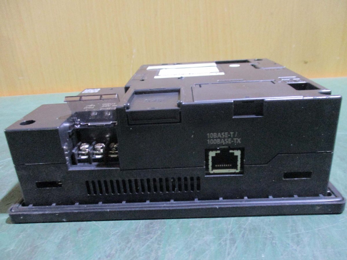 中古 MITSUBISHI グラフィックオペレーションターミナル GT1450-QMBDE 通電OK(R50624FRD024)_画像6