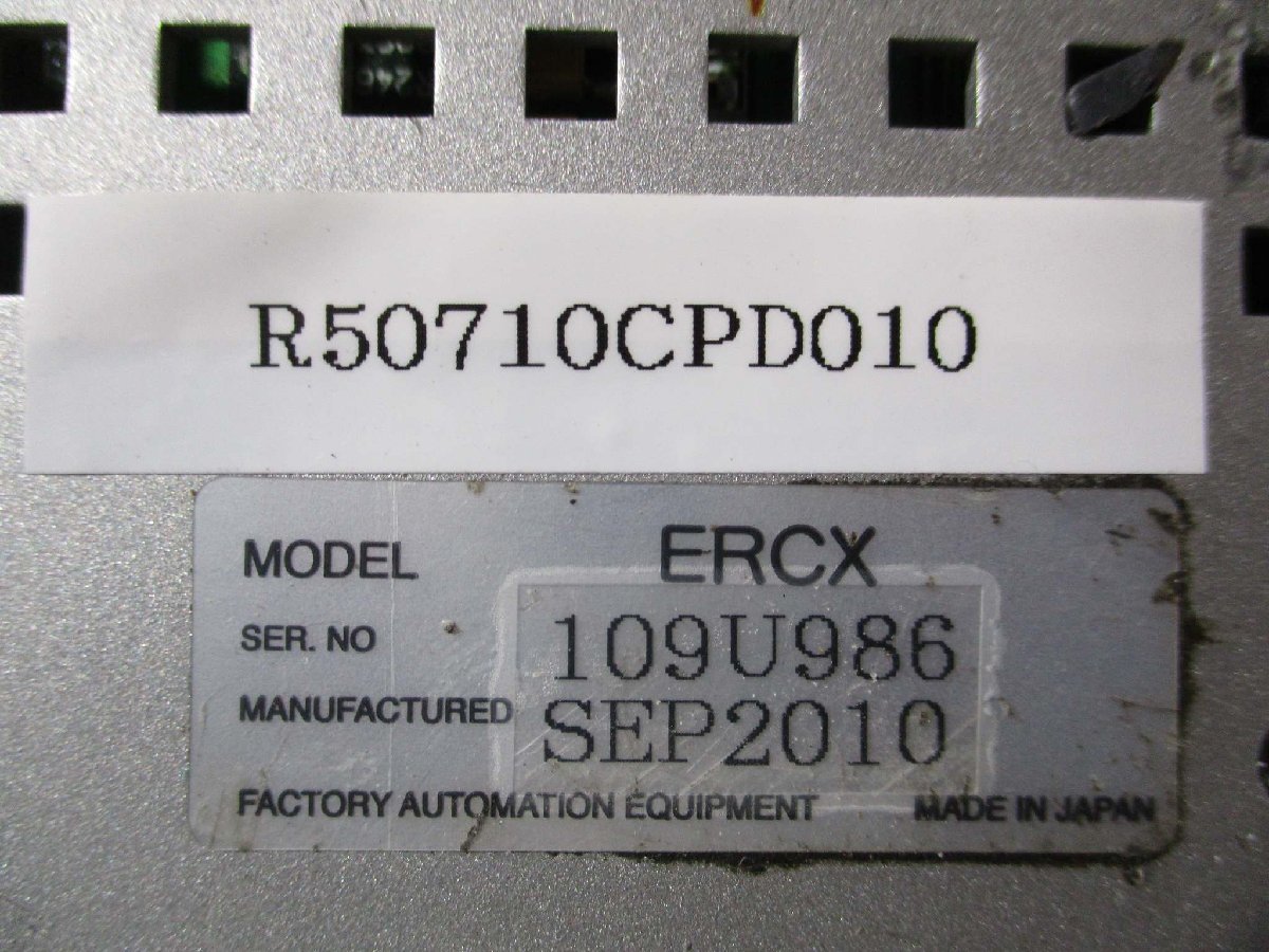 中古 Yamaha ercx 109U986 コントローラーシングル軸ロボットモジュール(R50710CPD010)_画像5