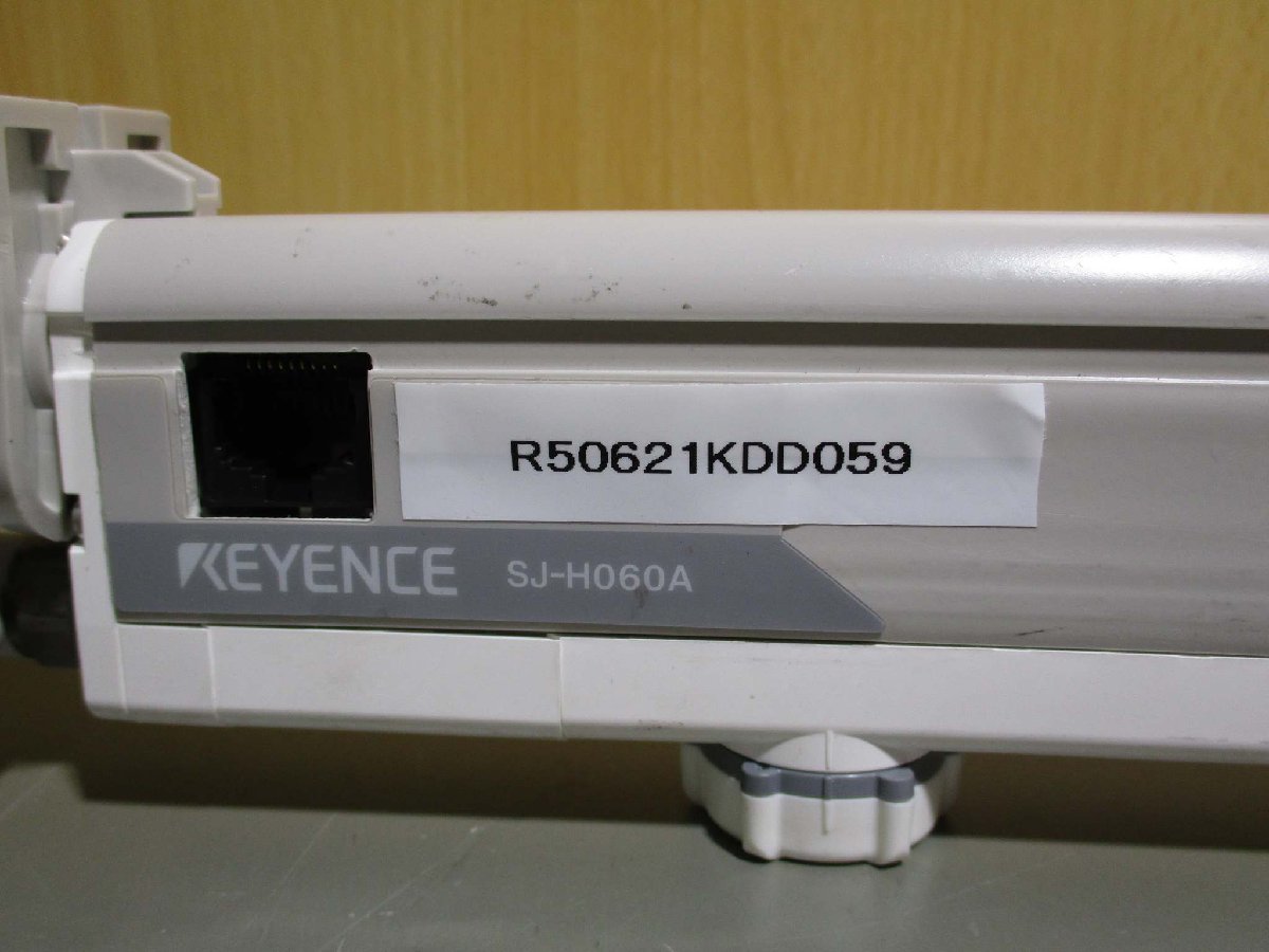 中古 KEYENCE SENSING IONIZER SJ-H060A 超高速・シースセンシングイオナイザ(R50621KDD059)_画像2