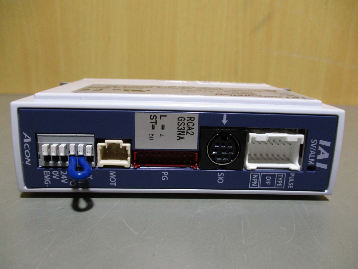 新古 IAI ACON-PL-10I-NP-2-0 CONTROLLER コントローラ(R50628FDD035)_画像5