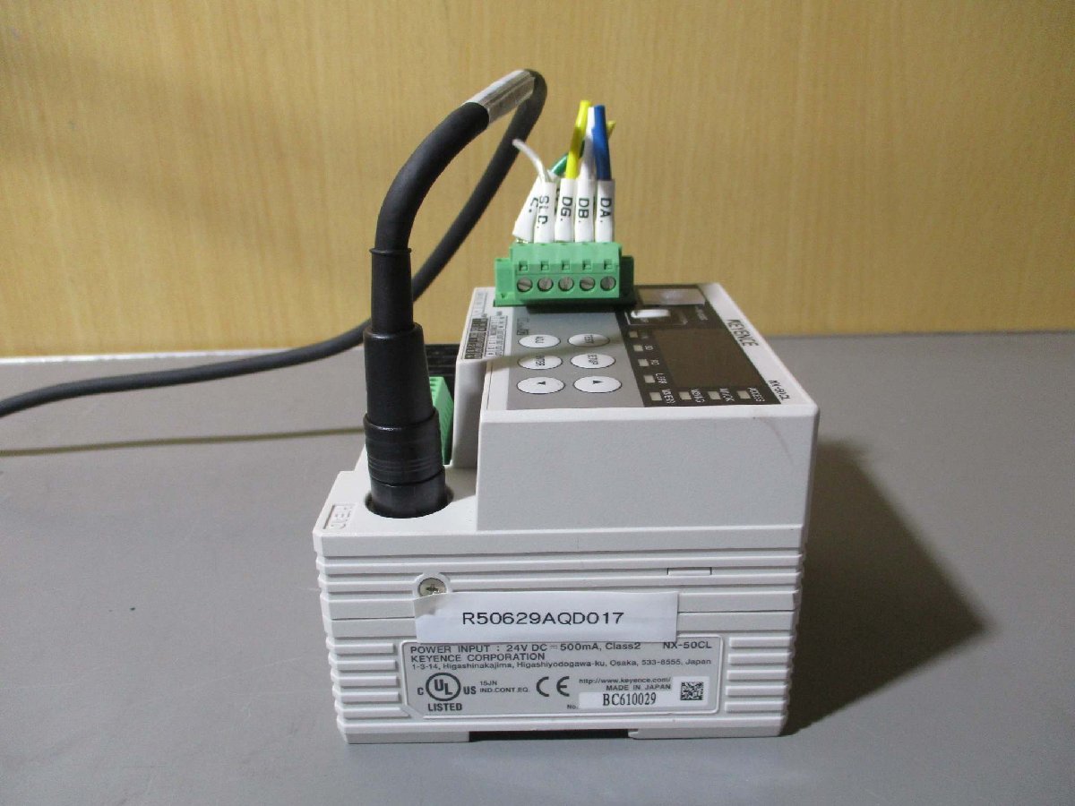 中古 KEYENCE NX-50CL SR-700 ネットワークコントローラ 中古 KEYENCE NX-50CL SR-700 ネットワークコントローラ