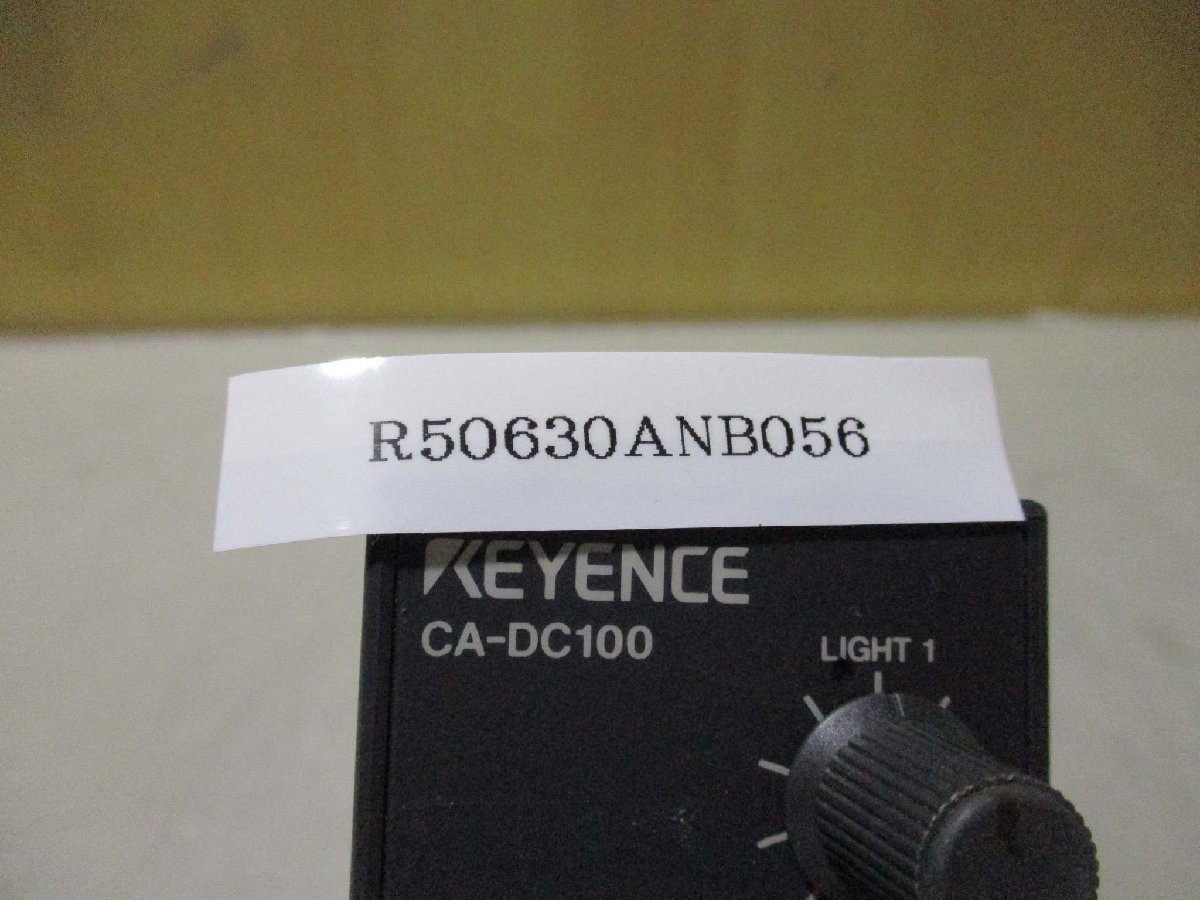 中古 KEYENCE CA-DC100 デジタル画像センサ ＜2個＞(R50630ANB056)_画像7