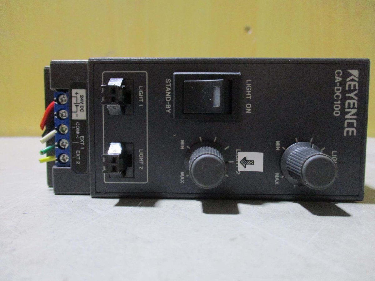 中古 KEYENCE CA-DC100 デジタル画像センサ ＜2個＞(R50630ANB061)_画像2