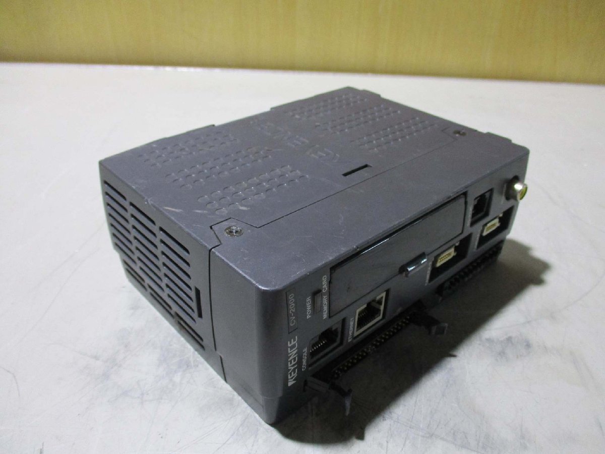 中古 KEYENCE CV-2000 デジタル画像センサアンプ(R50623APB043)_画像7