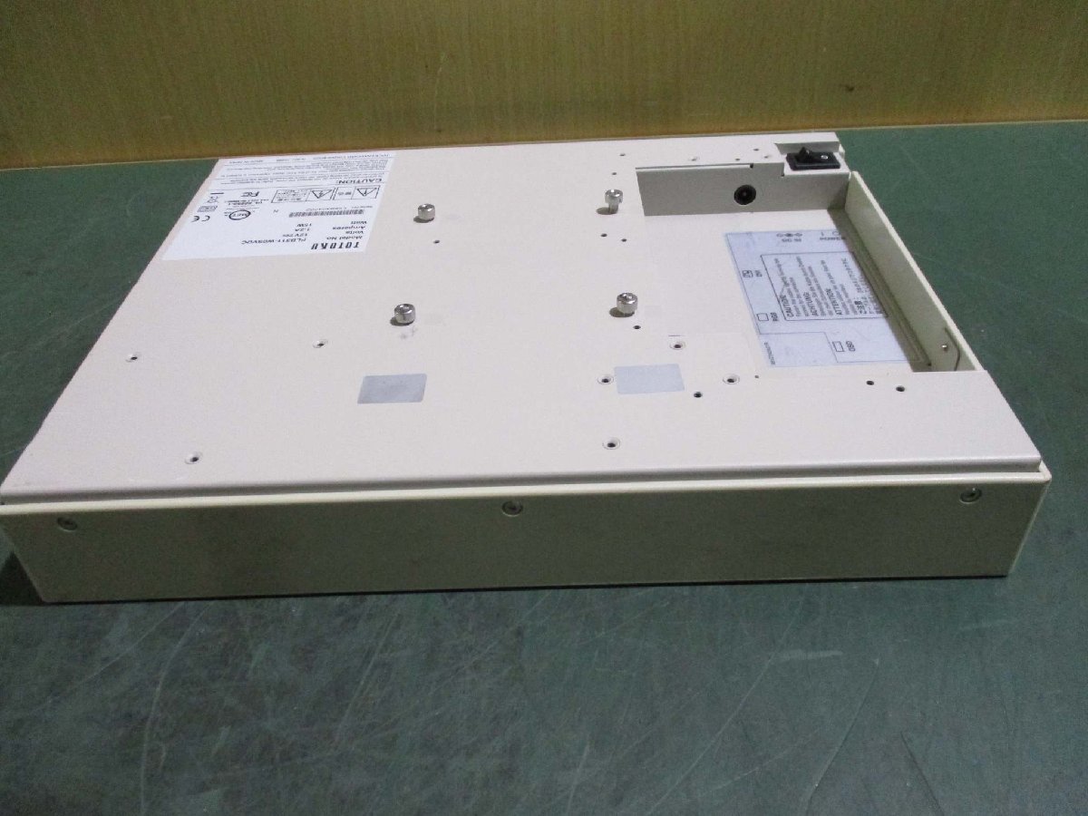 中古 TOTOKU PLB311-W0SVDC 12.1型 液晶モニター 通電済み(R50624FRC038)_画像3