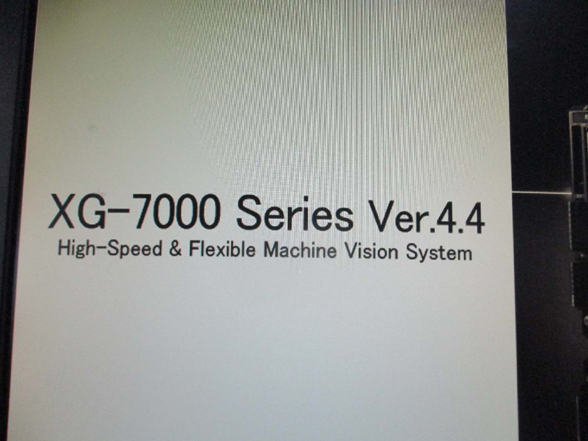 中古 KEYENCE CA-DC21E XG-7500 画像処理システム XG-7000シリーズ マルチカメラ画像システム(R50719AYE004)