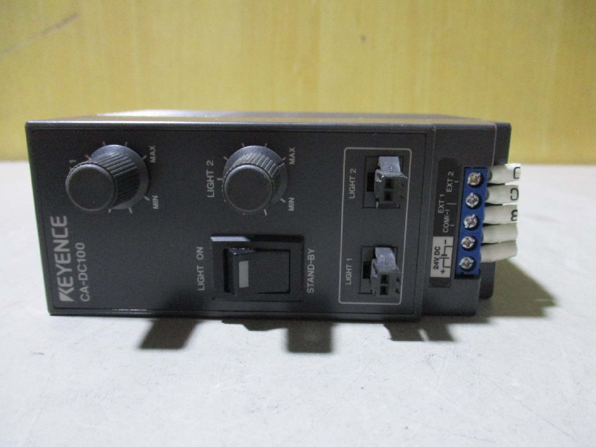 中古 KEYENCE CA-DC100 デジタル画像センサ ＜2個＞(R50630ANB048)_画像2