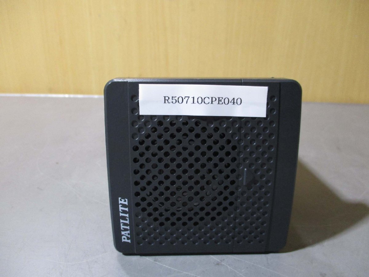 中古 PATLITE BD-24AC-K 電子音報知器 20MA 12-24V DC(R50710CPE040)_画像1