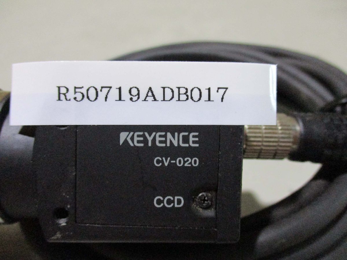 中古 KEYENCE CV-070 画像センサカメラ(R50719ADB017)_画像2