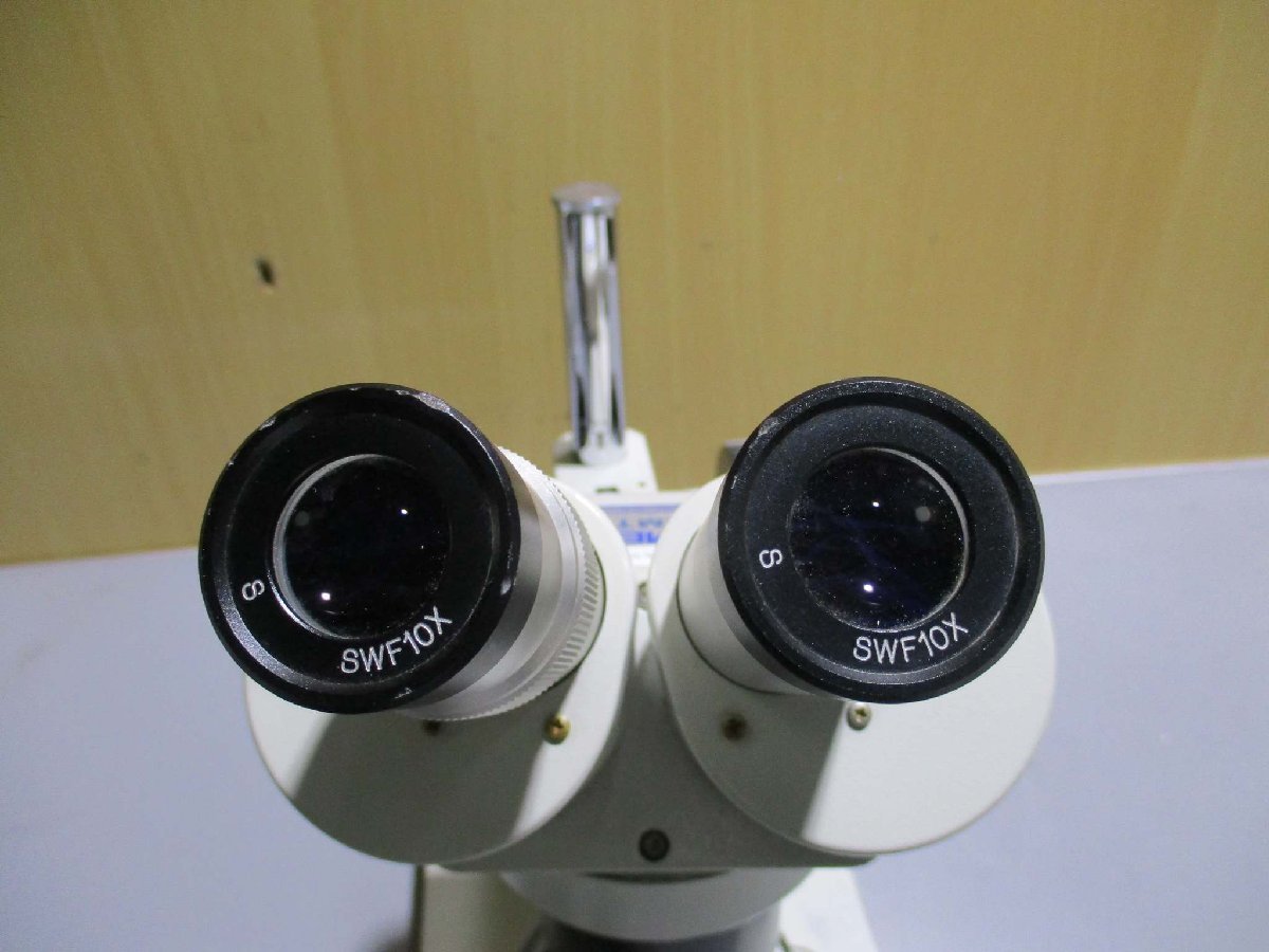 中古 MEIJI EMT SWF10X マイクロスコープ 顕微鏡(R50711AVB001)_画像3