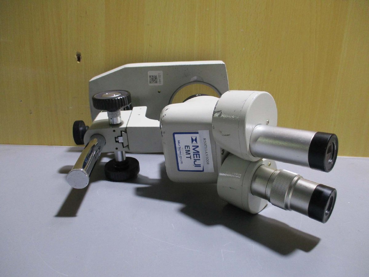 中古 MEIJI EMT SWF10X マイクロスコープ 顕微鏡(R50711AVB001)_画像8