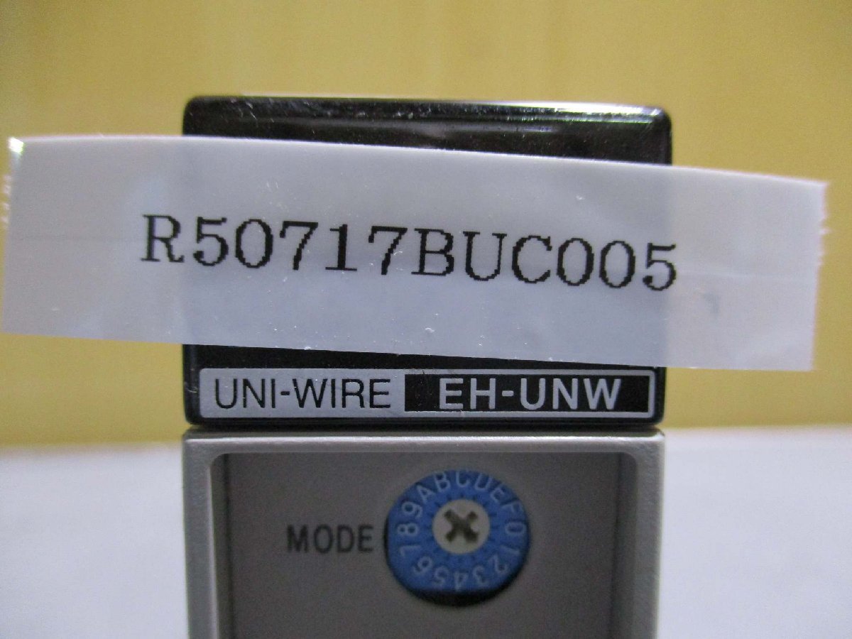 中古HITACHI プログラマブルコントローラー EH-150 EH-UNW UNI-WIRE INTERFACE MODULE  インターフェイスモジュール 2個(R50717BUC005) - 電材・配電用品