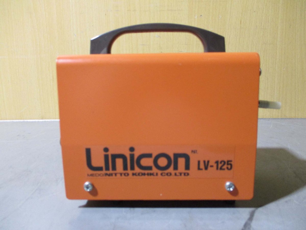 中古 Linicon LV125-V1007-A2-0001 MEDO VACUUM PUMP 真空ポンプ 研究・実験用機器(R50714CWE047)_画像3