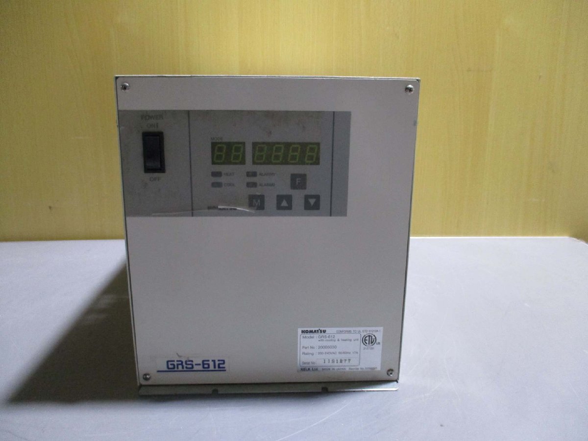 中古 KOMATSU GRS-612 Controller-Temperature(R50718MAC003)_画像1