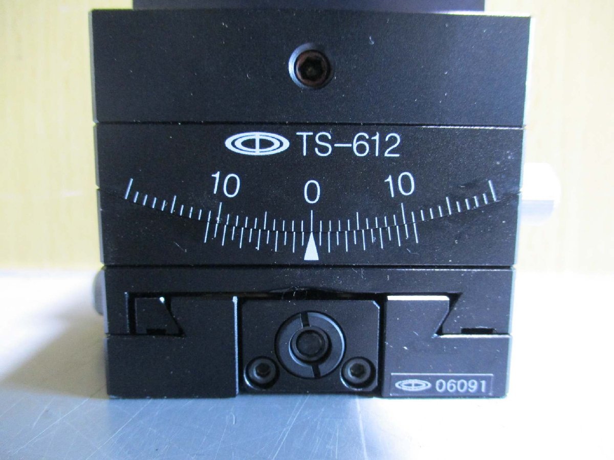 中古 中央精機 HC-61 カメラホルダ/TS-612 傾斜ステージ/NIKON Micro-Nikkor 55mm 1:2.8 レンズ(R50721ALC013)_画像6