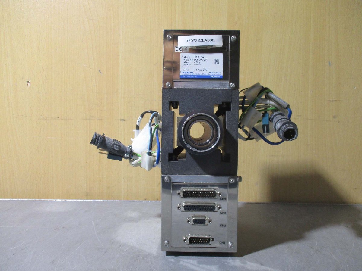 中古 HORIBA チャンバクリーニング終点検知用ガスモニタ IR-210A(R50722DLA008)
