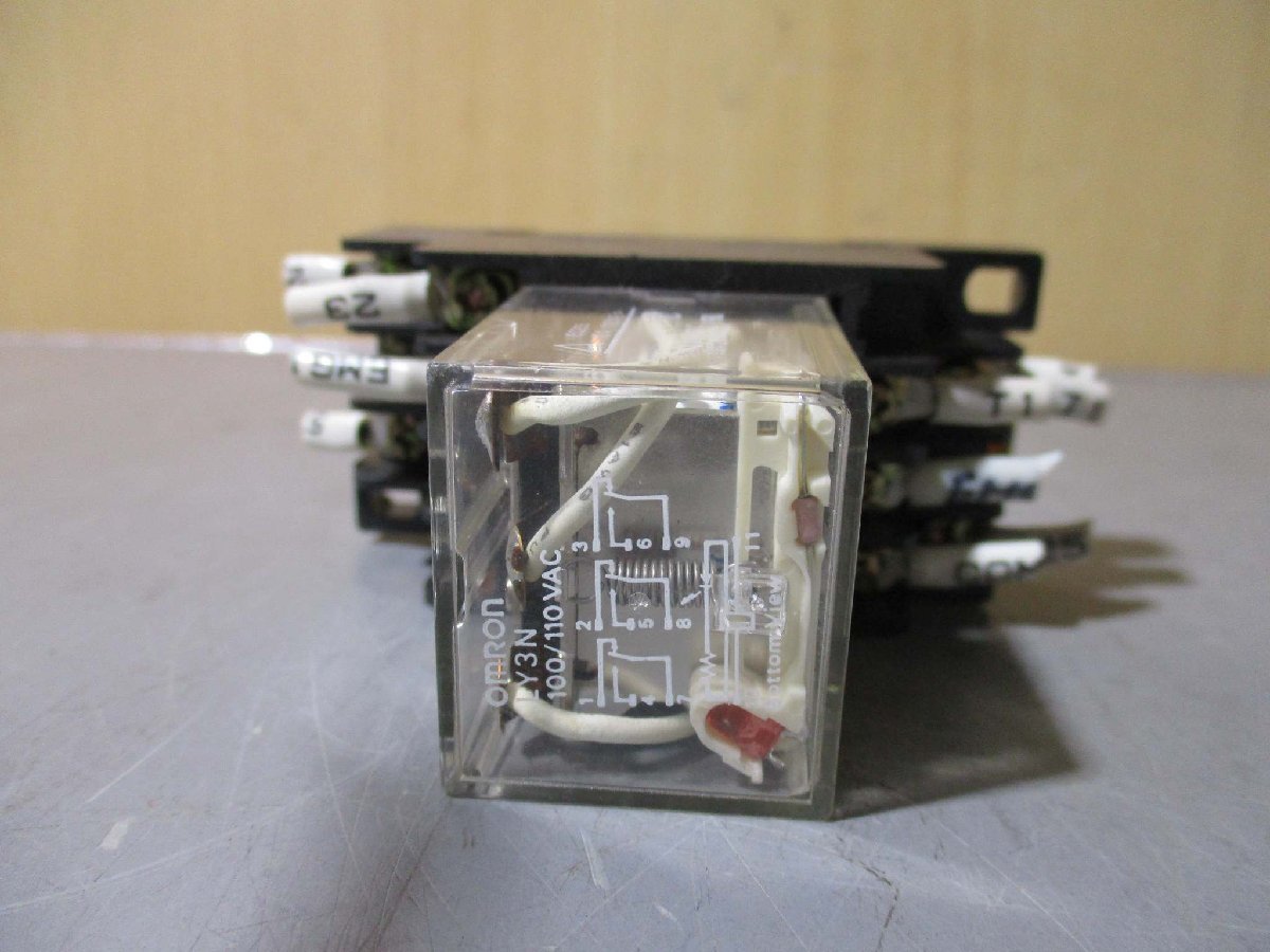 中古OMRON LY3N バイパワーリレー/1971YT(R50727BAAD043)_画像5