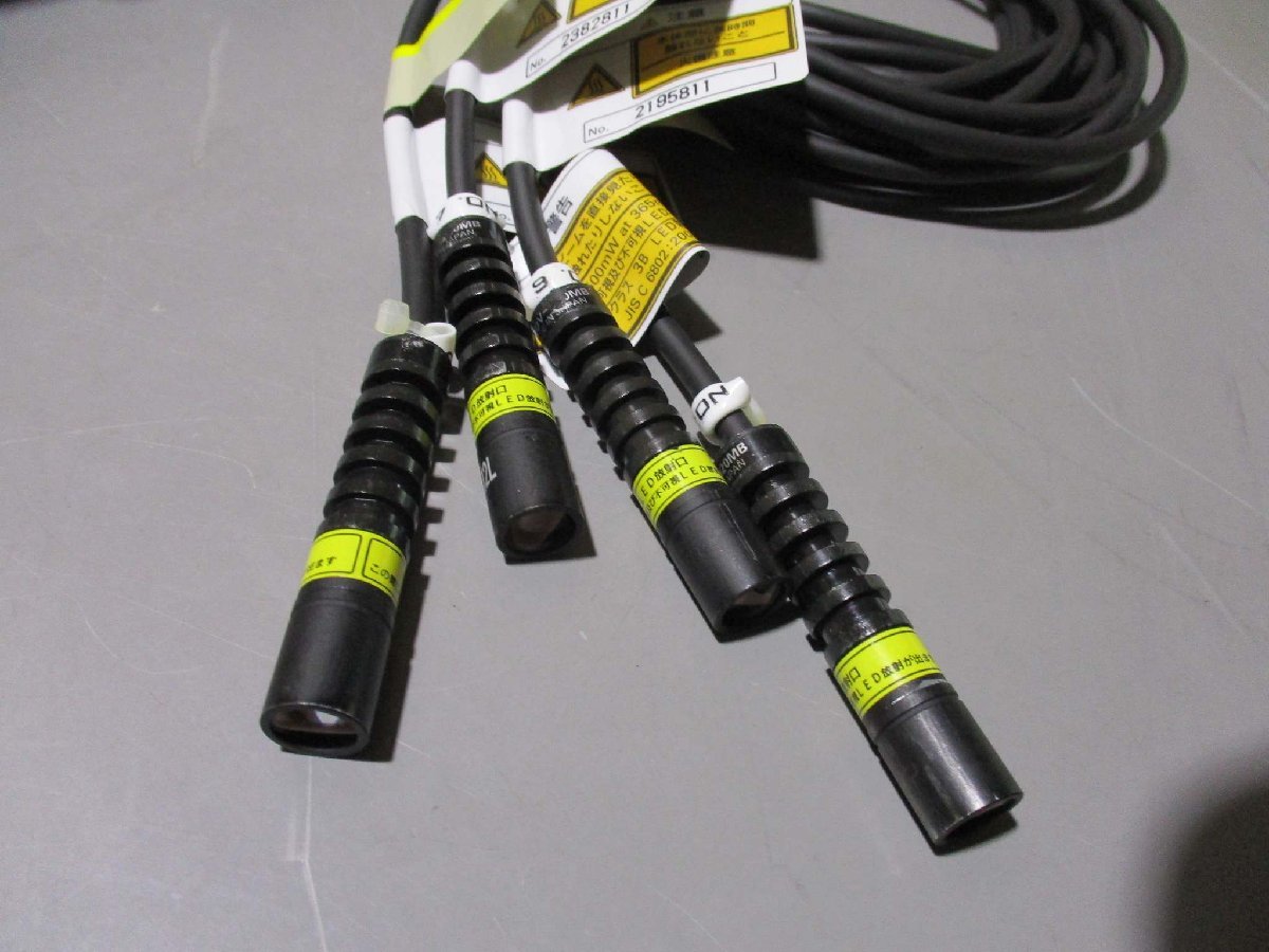 中古 OMRON UV-LED CONTROLLER ZUV-C20H/SMART CURING SYSTEM ZUV-H20MB*4 UV-LED照射器コントローラセット(R50731ADC015)_画像6