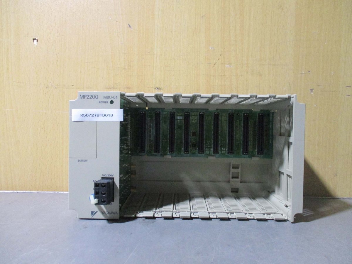 Yaskawa MP2200 MBU-01/JEPMC-BU2200 VER A1 Base Rack Unit Yaskawa MP2200 MBU-01/JEPMC-BU2200 VER A1 Base Rack Unit