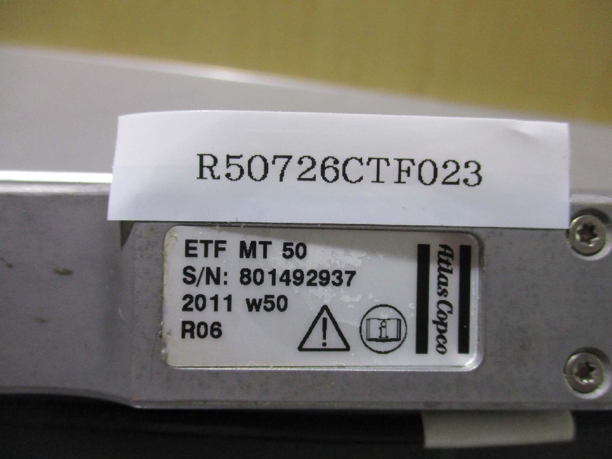 中古Atlas Copco ETF MT 50 2012 w5 R06(R50726CTF023) 電材 中古Atlas Copco ETF MT 50 2012 w5 R06(R50726CTF023) 電材
