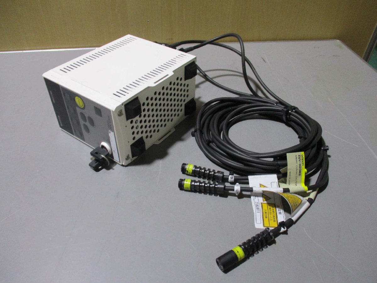 中古 OMRON UV-LED CONTROLLER ZUV-C20H/SMART CURING SYSTEM ZUV-H20MB*3 UV-LED照射器コントローラセット(R50731ADC018)_画像8