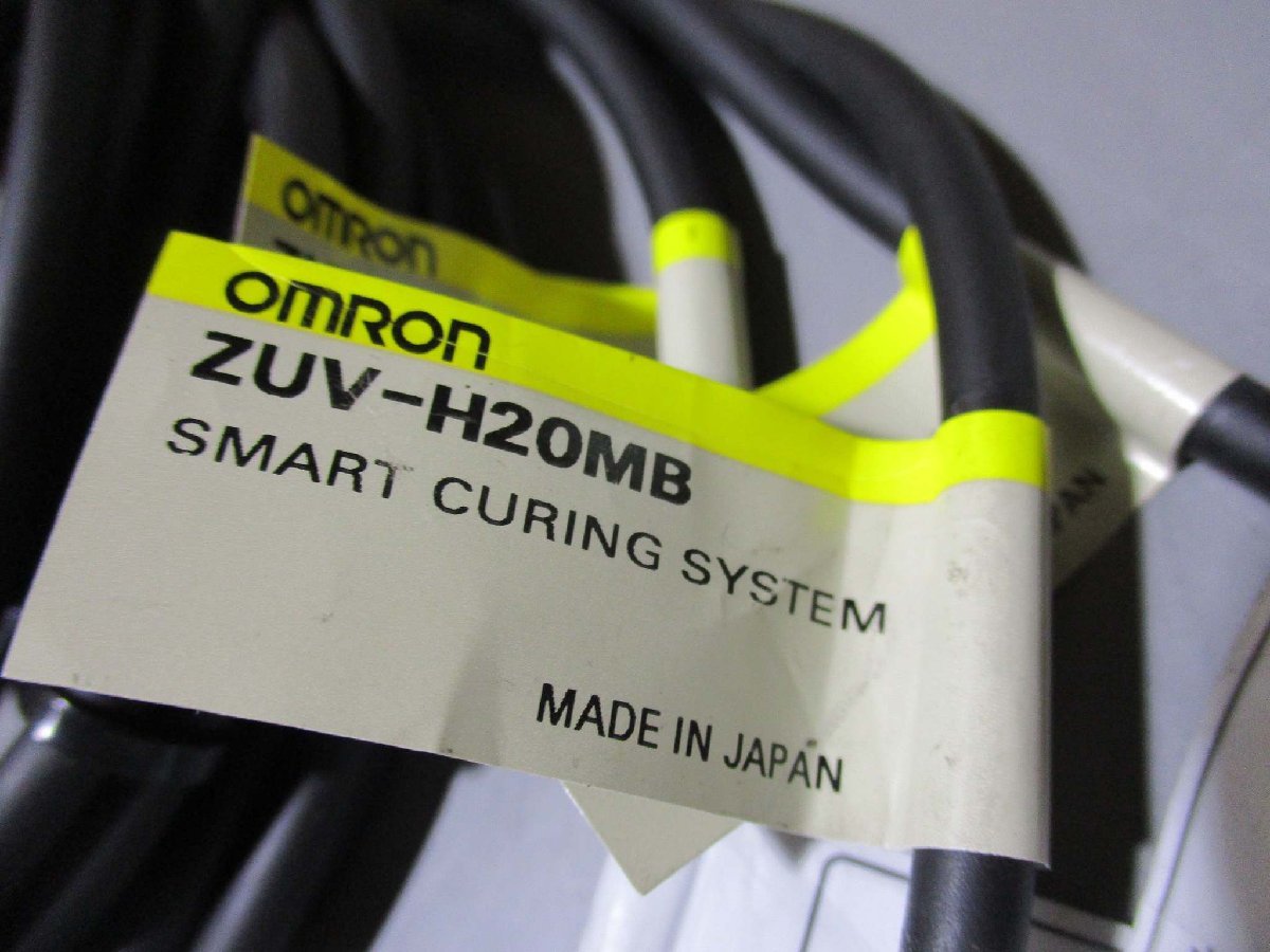 中古 OMRON UV-LED CONTROLLER ZUV-C20H/SMART CURING SYSTEM ZUV-H20MB*3 UV-LED照射器コントローラセット(R50731ADC018)_画像7