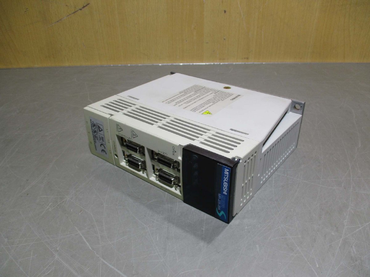 中古 MITSUBISHI 三菱電機 サーボアンプ MR-J2S-20A AC SERVO 200W(R50811CXE007)_画像8