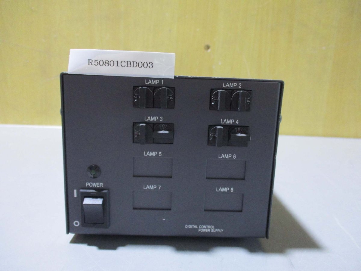 中古 KKIMAC DIGITAL CONTROL POWER SUPPLY IDGA-100M4 デジタルパルス調光電源 AC100-240V 通電OK(R50801CBD003)_画像2