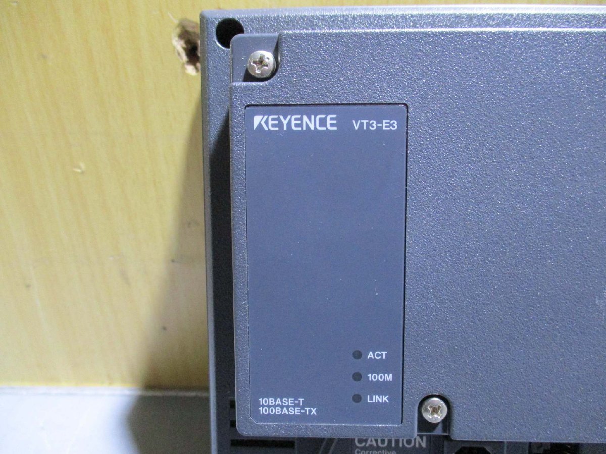 中古 KEYENCE VT3-V7/VT3-E3 7型 VGA TFTカラー タッチパネル 中古 KEYENCE VT3-V7/VT3-E3 7型 VGA TFTカラー タッチパネル