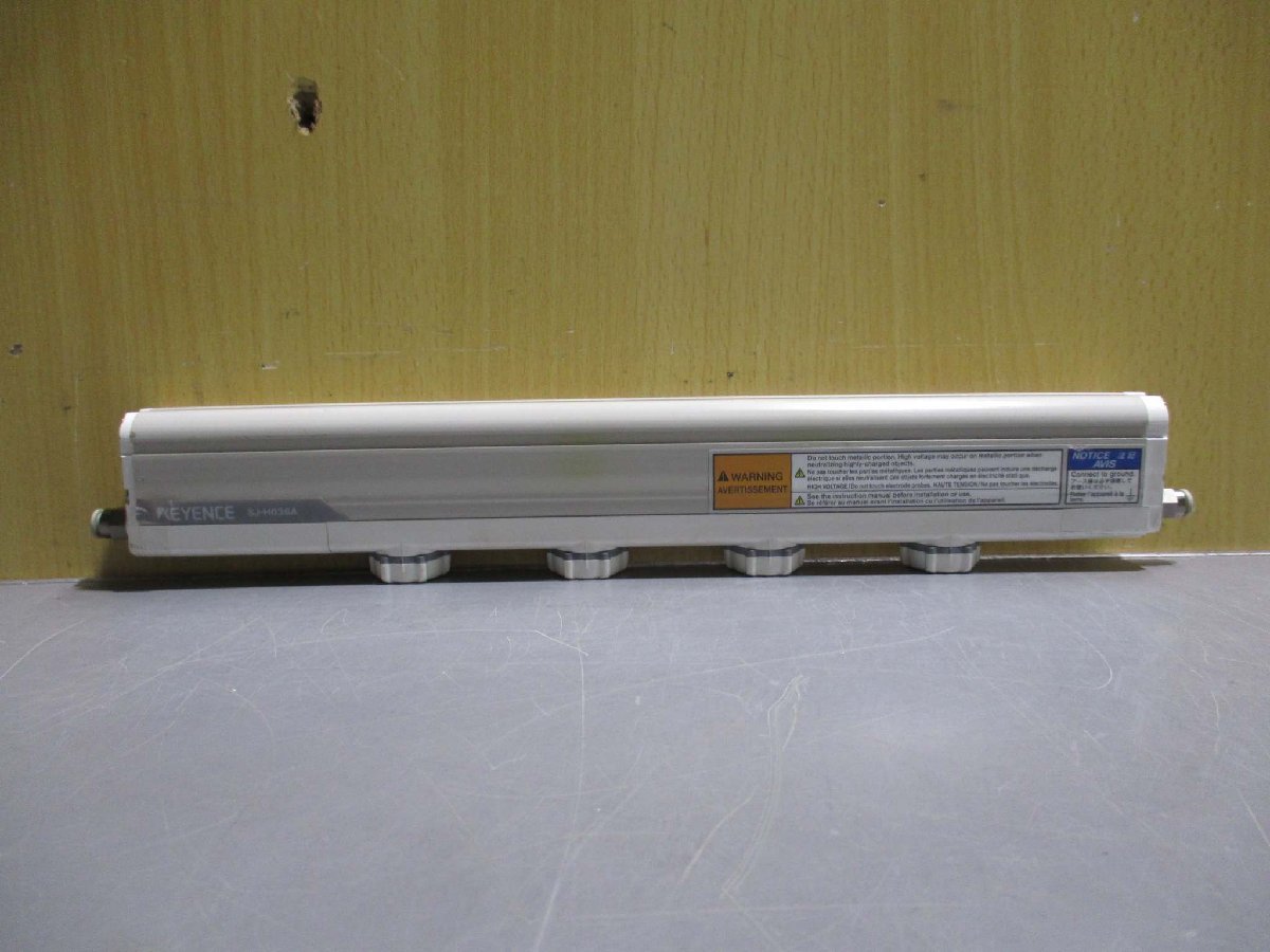 中古KEYENCE STATIC ELIMINATOR CONTROLLER SJ-H036A(R50726KAC034)