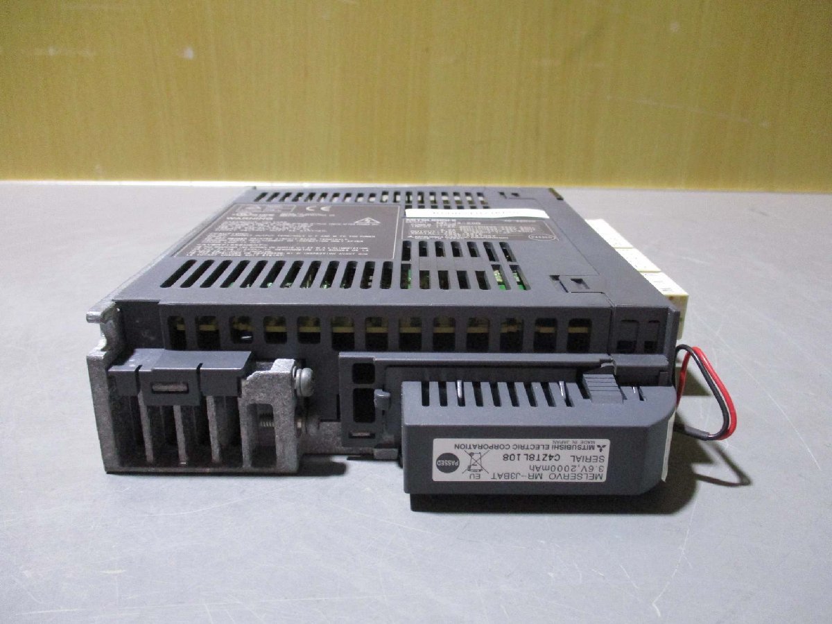 中古 MITSUBISHI AC SERVO MR-J3-20B ACサーボアンプ(R50821BZB025)_画像3