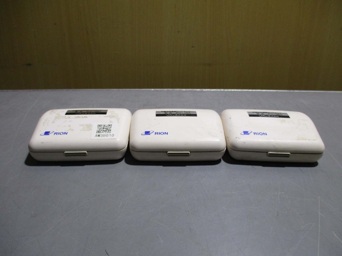 中古 RION PV-08A 圧電式加速度ピックアップ 3個(R50731CBC036) 中古 RION PV-08A 圧電式加速度ピックアップ 3個(R50731CBC036)