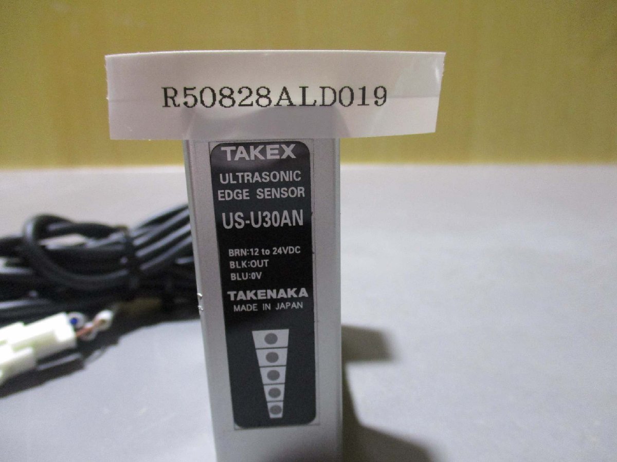 中古 TAKEX ULTRASONIC EDGE SENSOR US-U30AN エッジ検出用超音波センサ(R50828ALD019)_画像2