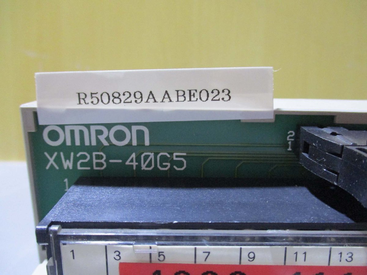 中古Omron Automation and Safety XW2B-40G5 コネクタ端子ユニット 4個(R50829AABE023)_画像2