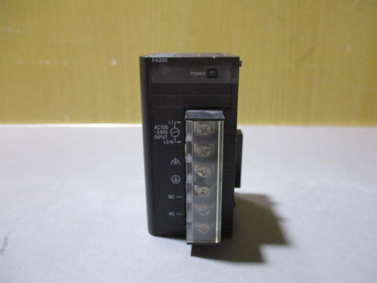 中古Omron CJ1W-PA202 Power supply unit 2個(R50829BGB042)_画像3