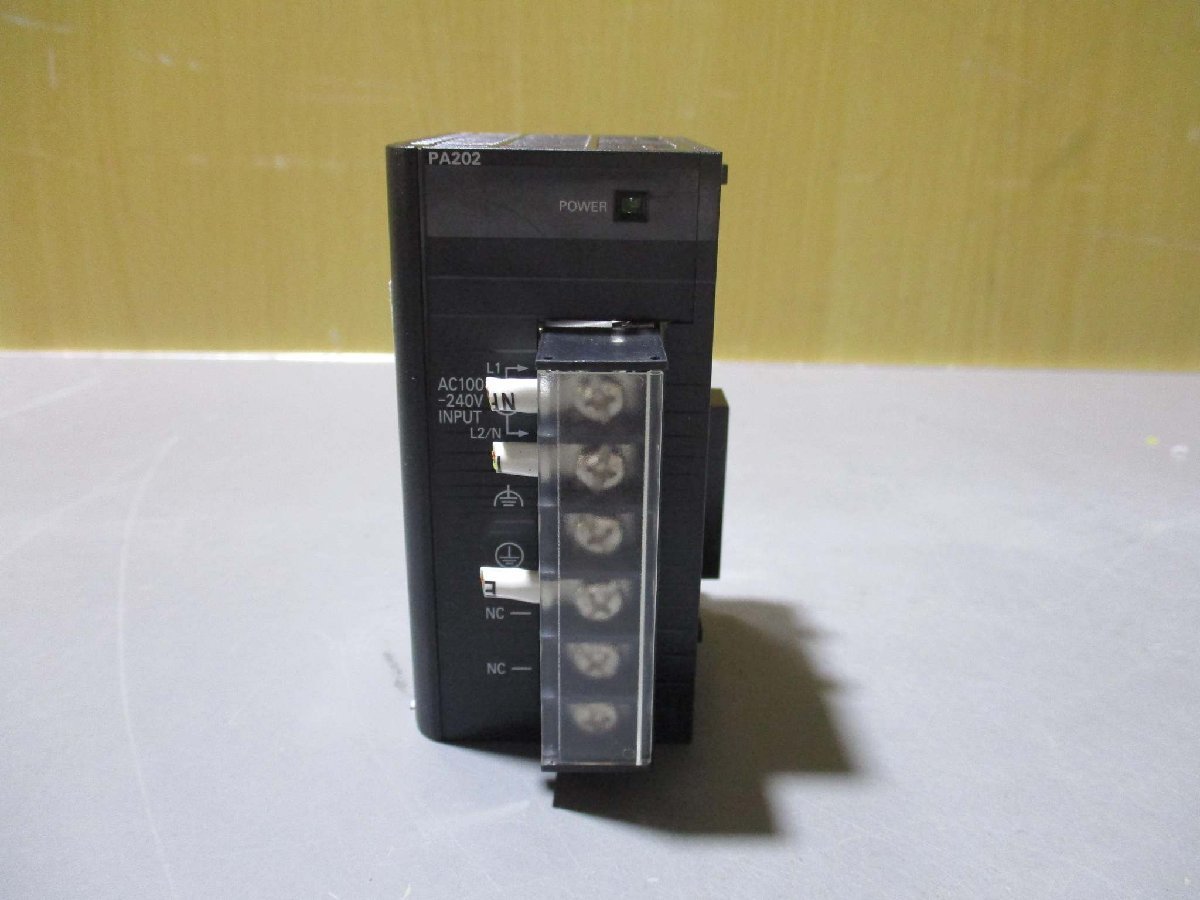 中古Omron CJ1W-PA202 Power supply unit 2個(R50829BGB066)_画像3