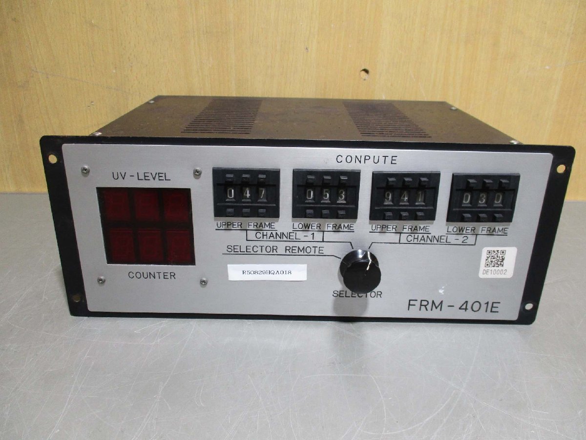 【正規逆輸入品】 中古Generic FRM-401E Frequency Counter Panel 2-Channel(R50829HQA018) その他